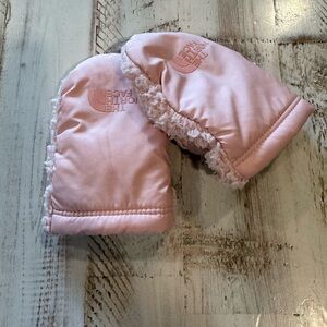 The North Face Light Pink Kids Mittens